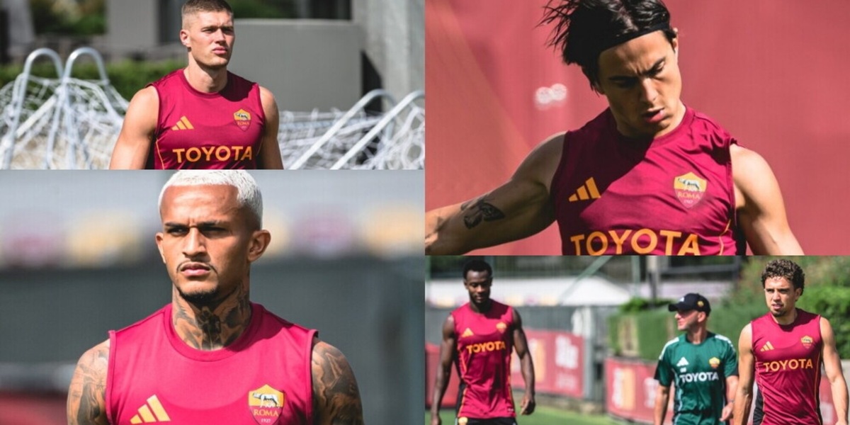 Dybala scalda i motori, Wesley in gruppo: l'allenamento Roma per il Torino