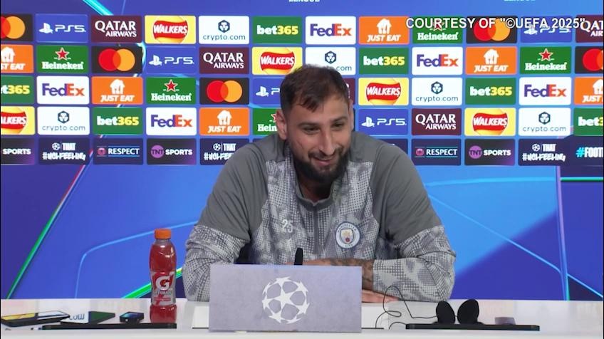 Donnarumma scherza: "Mia mamma un po' in difficoltà, spero che tiferà per me"
