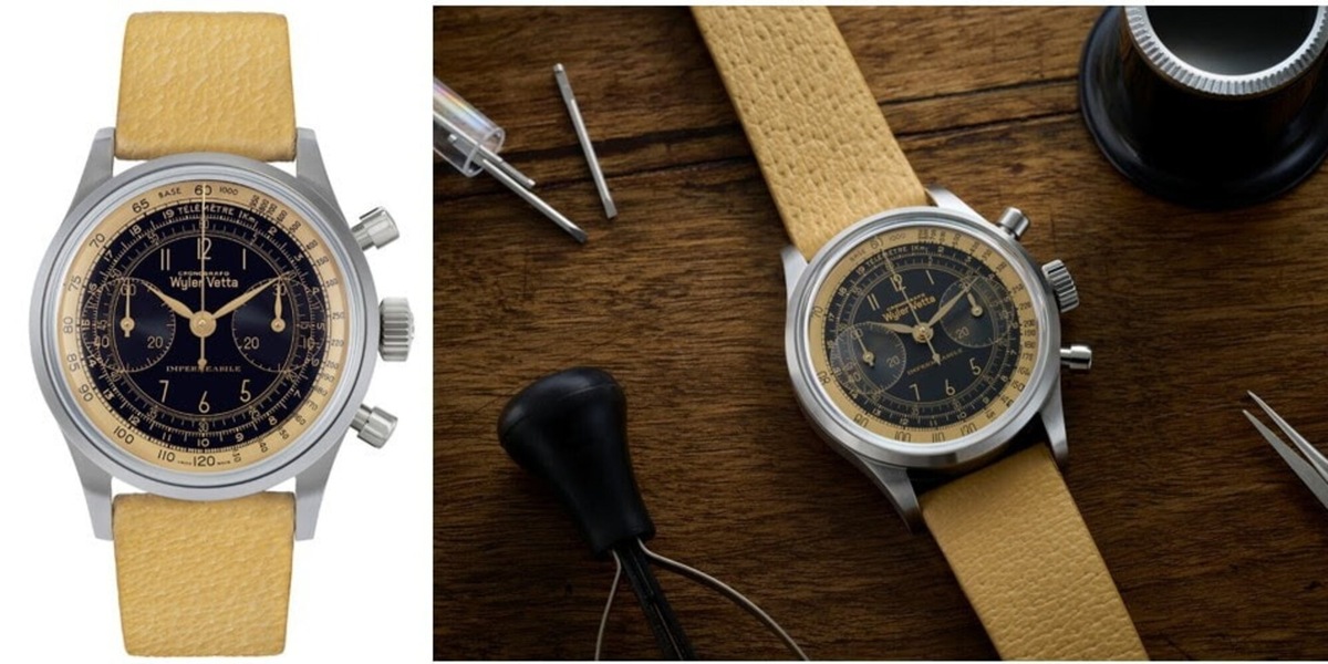 Il Chronographe 38 GILT: Wyler Vetta celebra la sua eredità con un'iconica lavorazione del quadrante