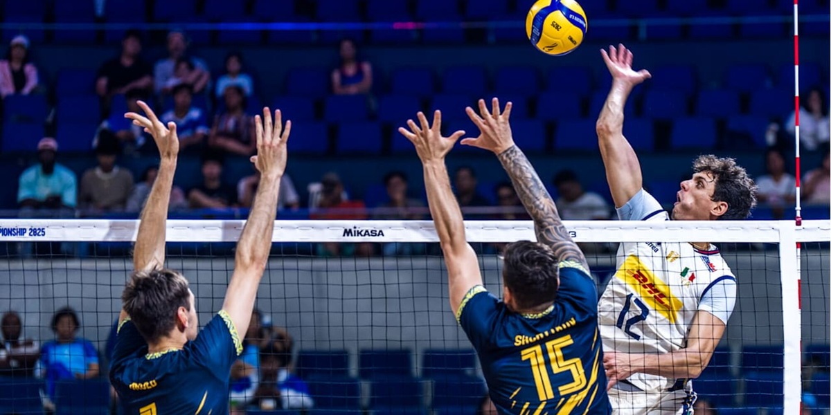 Mondiali Maschili: l'Italia è agli ottavi, superata l'Ucraina in tre set