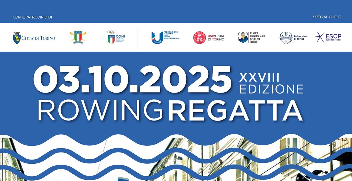 CUS Torino: torna la storica Rowing Regatta