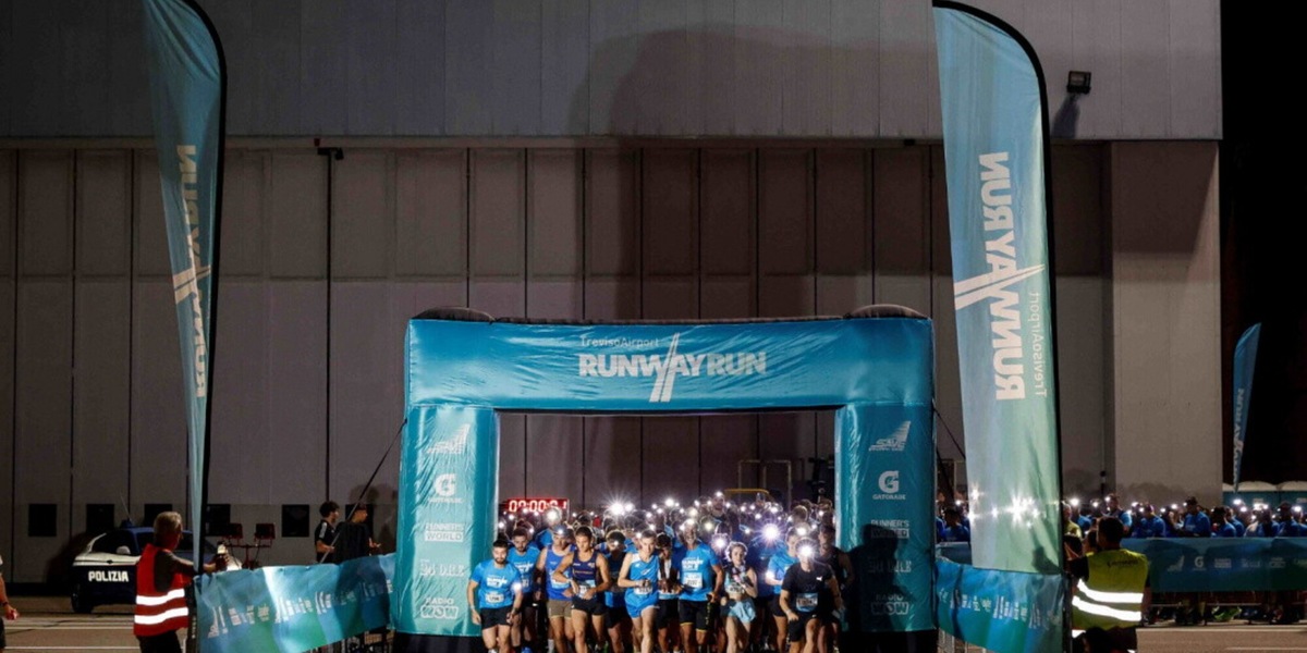 Treviso Runway Run, in aeroporto la festa del running