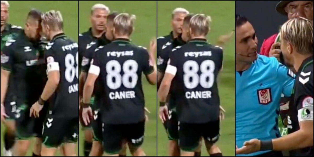Clamoroso in Turchia: l'ex Inter dà uno schiaffo a un compagno di squadra, l'arbitro lo espelle!