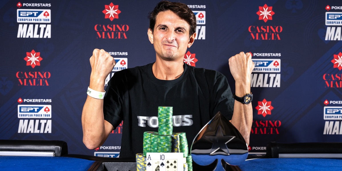 Trionfo Ruggeri al Freezeout: seconda picca azzurra all’EPT Malta 2025