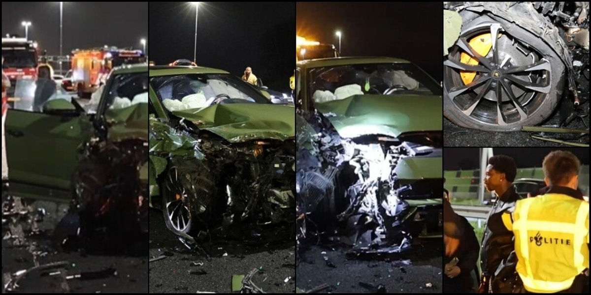 Incidente da incubo e Lamborghini distrutta per l'ex Juve: cosa è successo