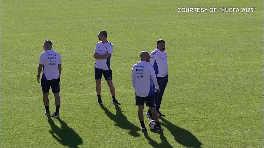 Estonia-Italia, gli azzurri lavorano sodo a Coverciano