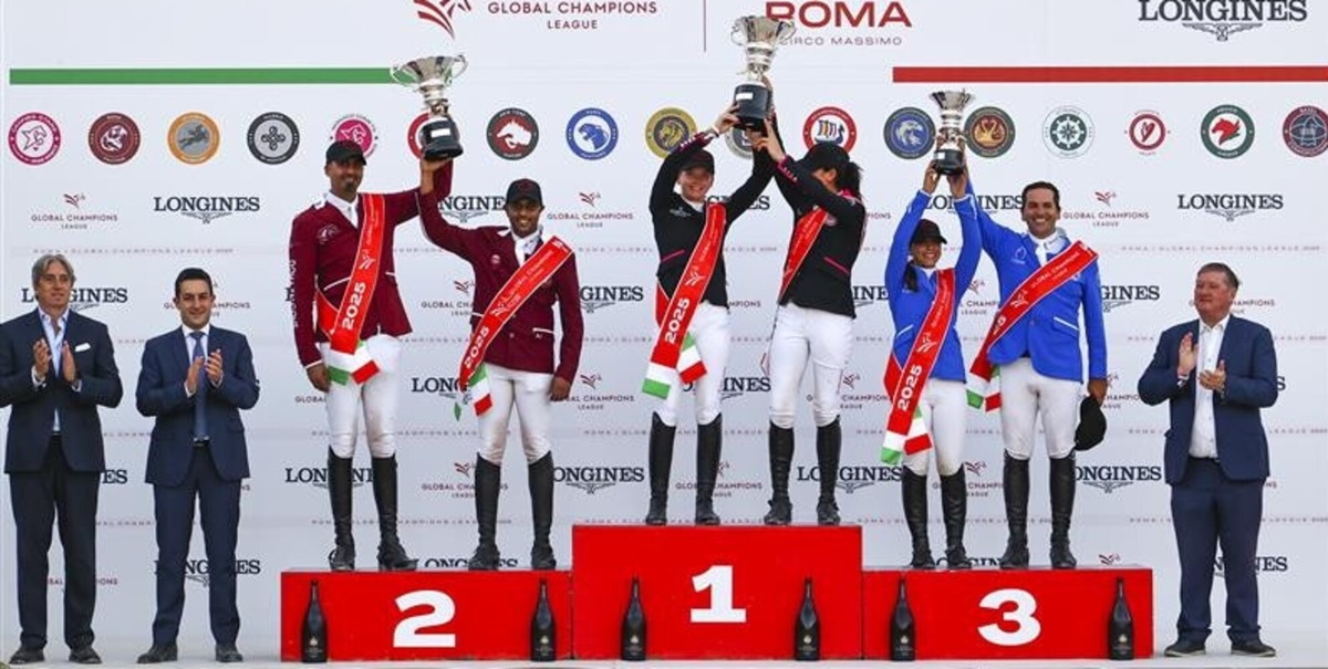 Global Champions League, le Cannes Stars conquistano il Circo Massimo. Paris Panthers terzi con Grimaldi e Pezzoli. Camilli eroe di giornata: suo l'individuale della 1.60 a tempo