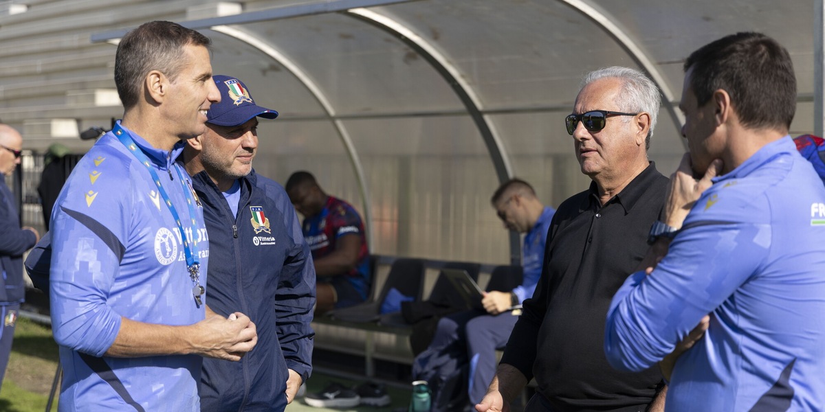 Velasco ha incontrato l'Italrugby