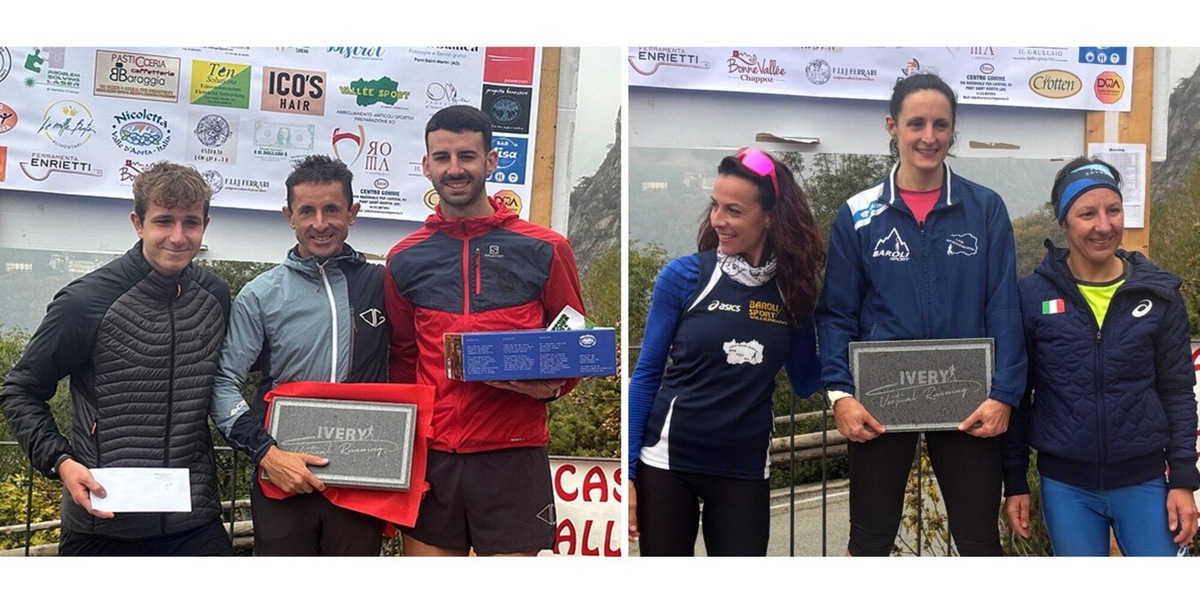 Dodecarun, Brunod e Arvat dominano la Ivery Vertical Running di Pont Saint Martin