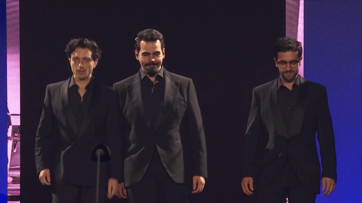 Il Volo apre la finale Sinner-Alcaraz: spettacolo all'Inalpi Arena