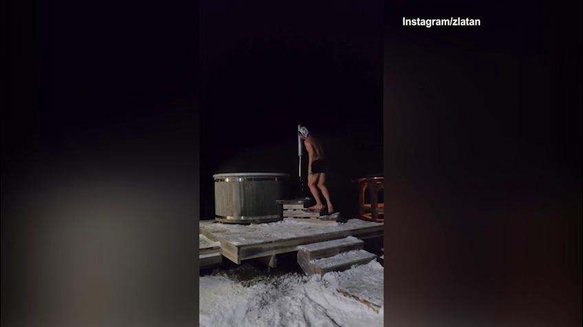 Sauna notturna per Ibrahimovic