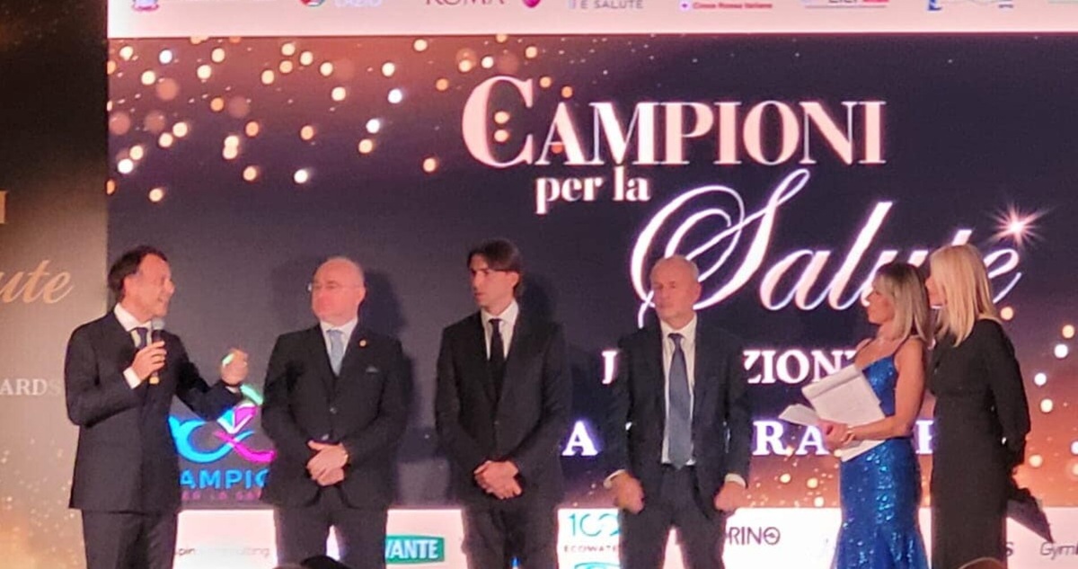 A Schillaci, Rocca, Onorato i premi “Campioni per la salute”
