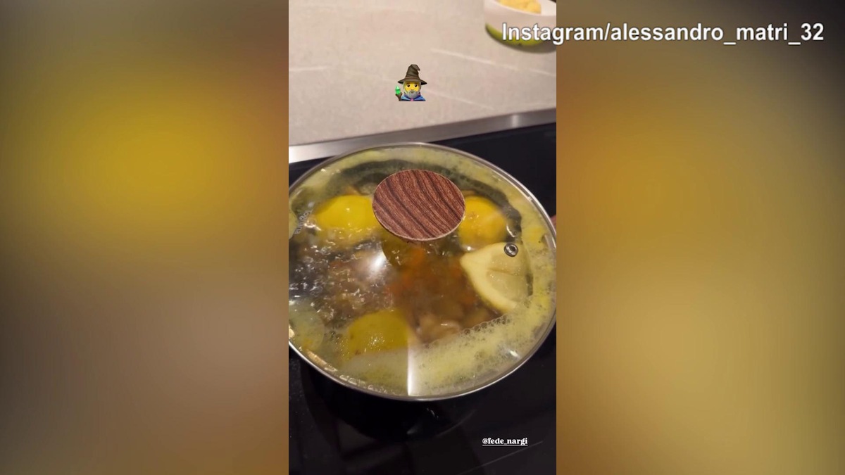 Matri, chef di casa! Ecco cosa cucina...