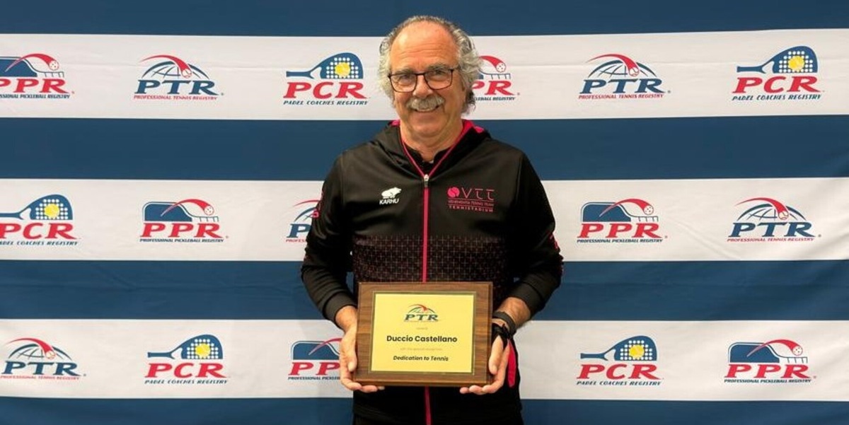 Vehementia Tennis Team: per Duccio Castellano un premio alla carriera