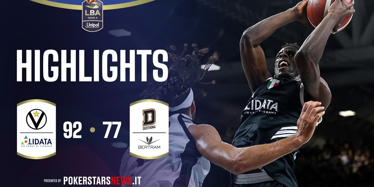 Virtus Olidata Bologna - Bertram Derthona Tortona | PokerstarsNews Highlights Serie A Unipol 2025/2026