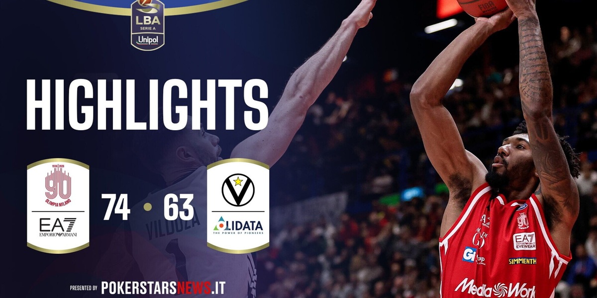 EA7 Emporio Armani Milano - Virtus Olidata Bologna | PokerstarsNews Highlights Serie A Unipol 2025/2026