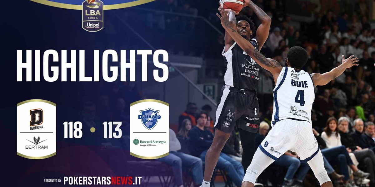 Bertram Derthona Tortona - Banco di Sardegna Sassari | PokerstarsNews Highlights Serie A Unipol 2025/2026