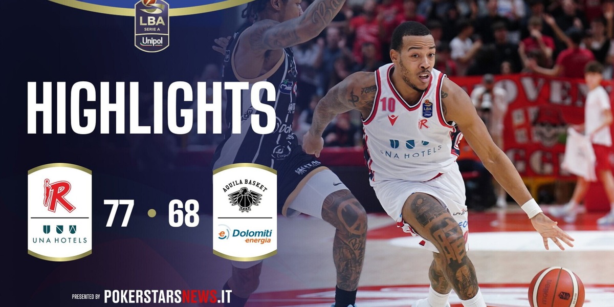 UNA HOTELS Reggio Emilia - Dolomiti Energia Trentino | PokerstarsNews Highlights Serie A Unipol 2025/2026