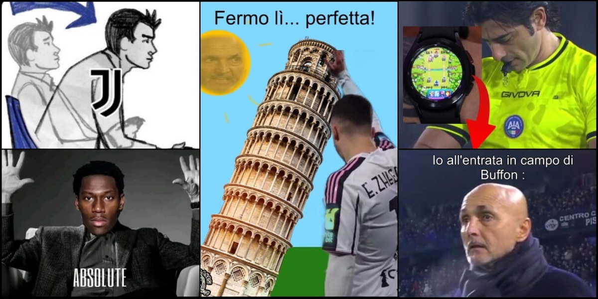 "Finalmente Zhegodo", "Kalulu... grazie Milan!": le reazioni social al successo Juve col Pisa