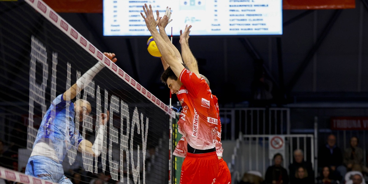 Piacenza spezza la serie no, battuta Cuneo in tre set