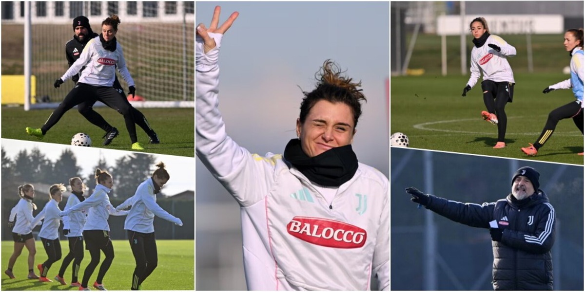 Juve Women, energia e buon umore verso la Supercoppa con la Roma: Canzi carica le bianconere