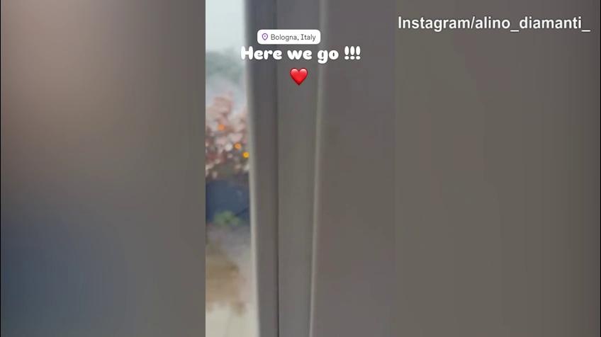 A Bologna nevica, Diamanti riprende il panorama imbiancato