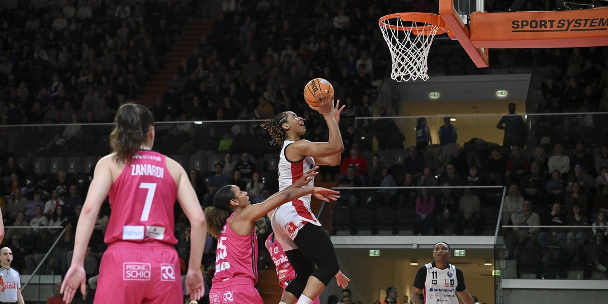 Il BCC Derthona gioca alla pari con Schio che vince nel finale