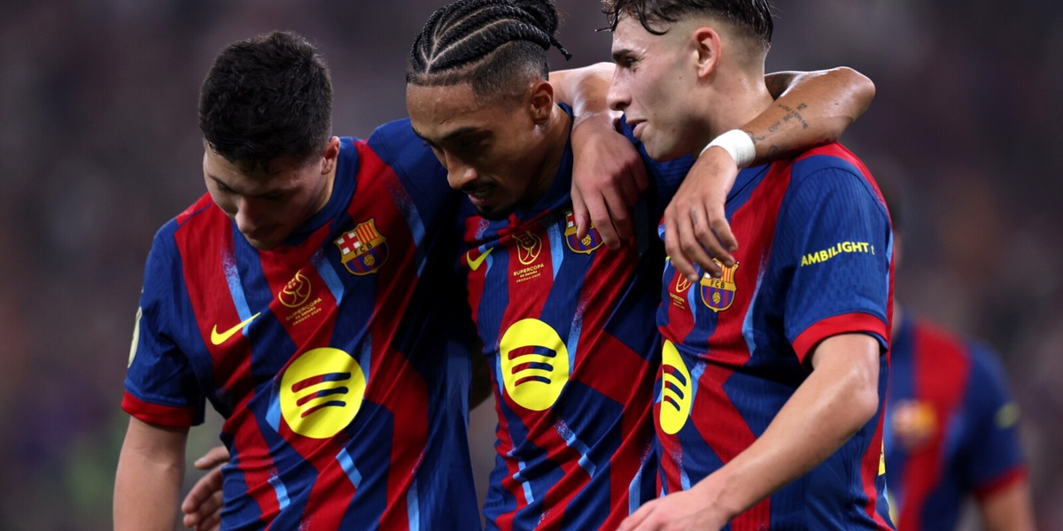 Barcellona in finale di Supercoppa spagnola: a Jeddah manita all'Athletic Bilbao