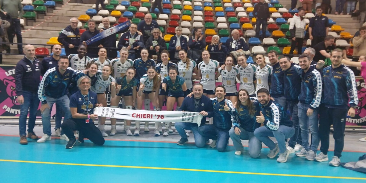 Coppa CEV: la Reale Mutua Fenera Chieri ’76 vince in rimonta