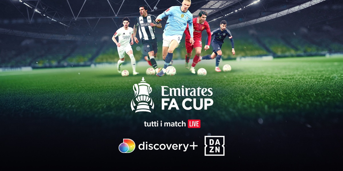 Discovery e Dazn trasmettono in Italia la Emirates FA Cup