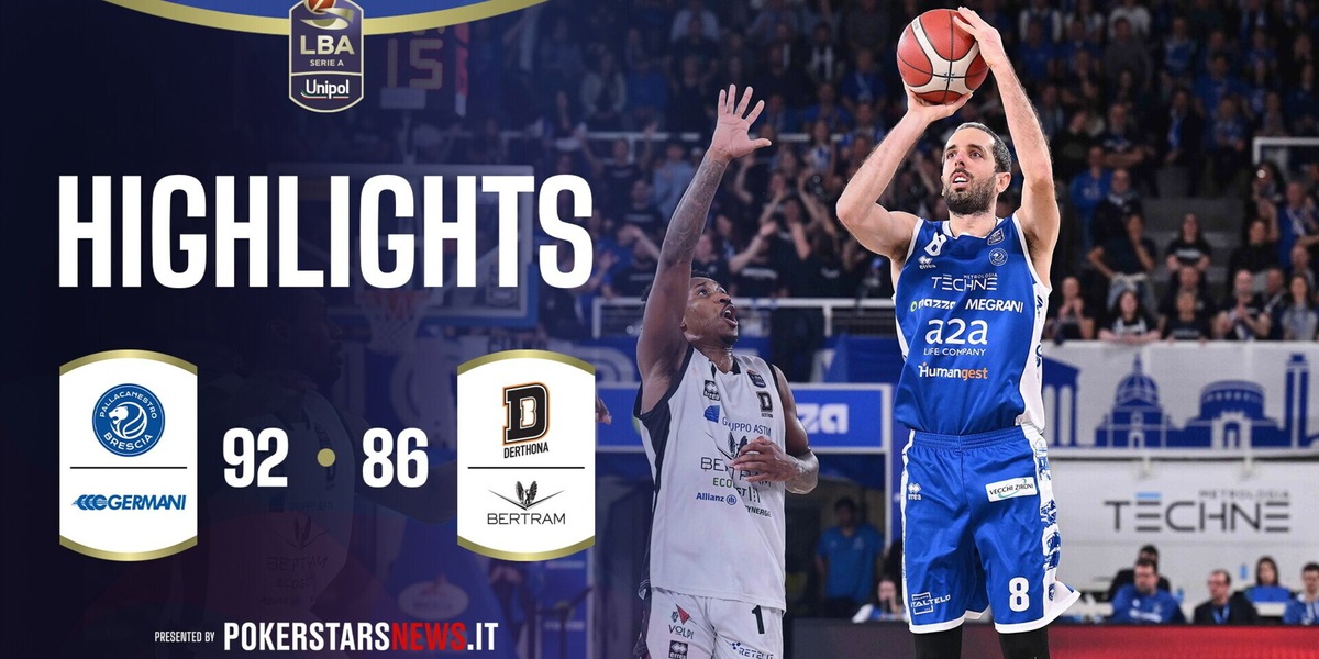 Germani Brescia - Bertram Derthona Tortona | PokerstarsNews Highlights Serie A Unipol 2025/2026