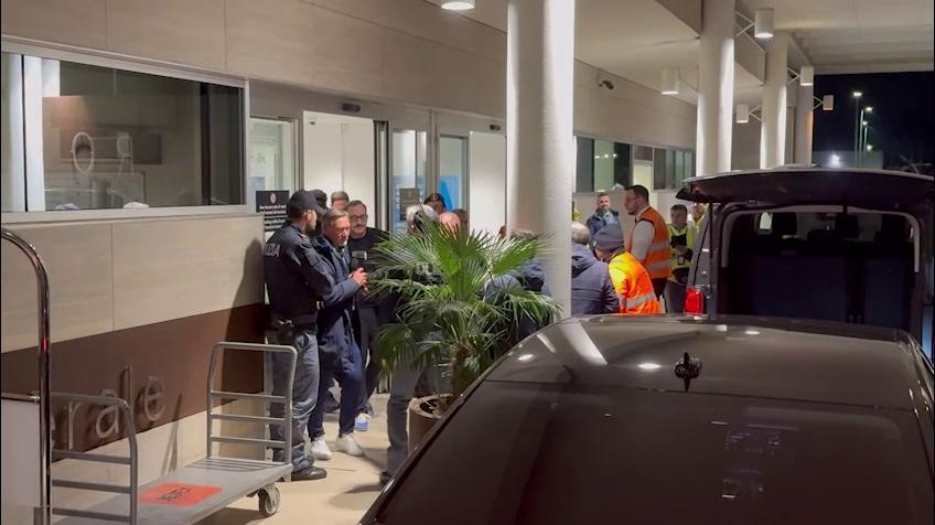 Roma, entusiasmo a Ciampino per Robinio Vaz