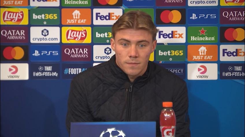 Hojlund: "A Copenaghen stadio caldo"
