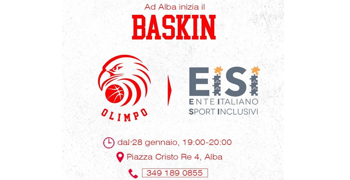 Sport e inclusione: inizia il BASKIN ad Alba!
