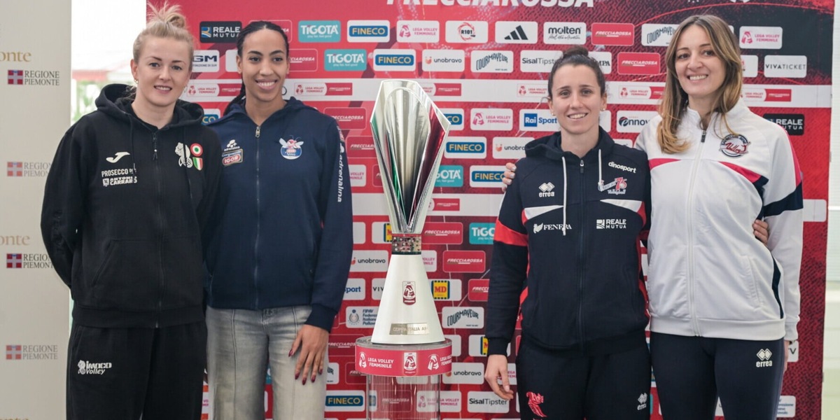 Reale Mutua Fenera Chieri ’76 domani in campo alla Final Four di Coppa Italia