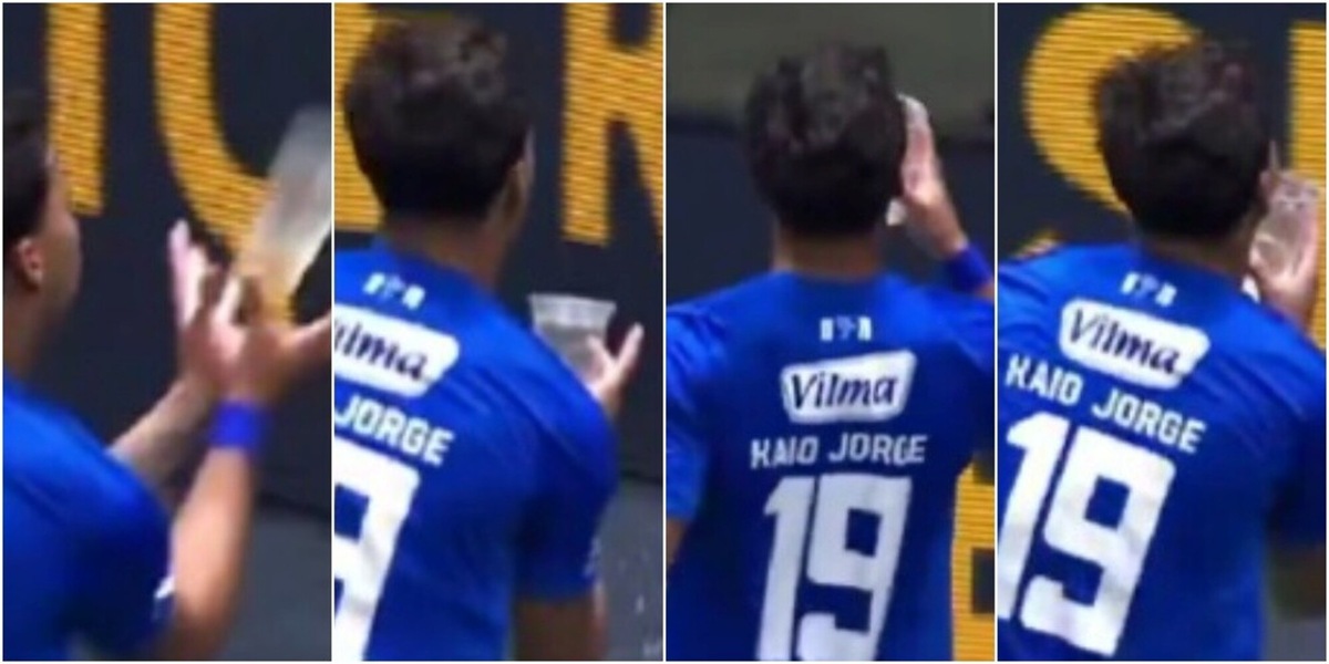 Kaio Jorge, aura totale: gli lanciano un bicchiere dopo il gol e lui...