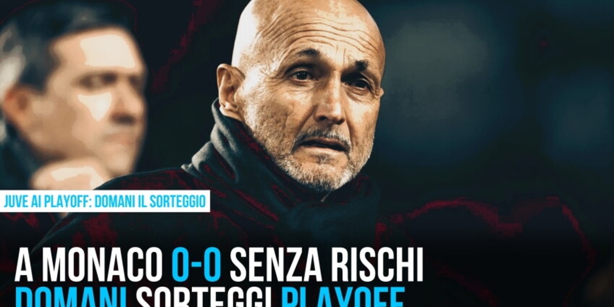 Juve, domani il sorteggio