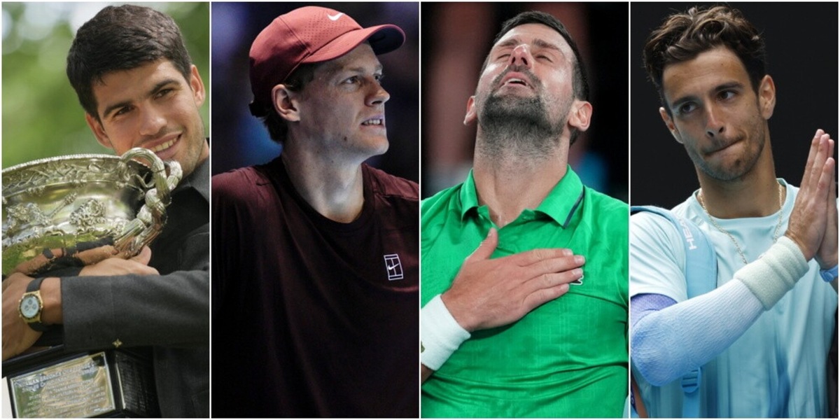 Sinner, il problema è quello lì. Musetti ricorda Federer: pagelle Australian Open dal 10 allo 0