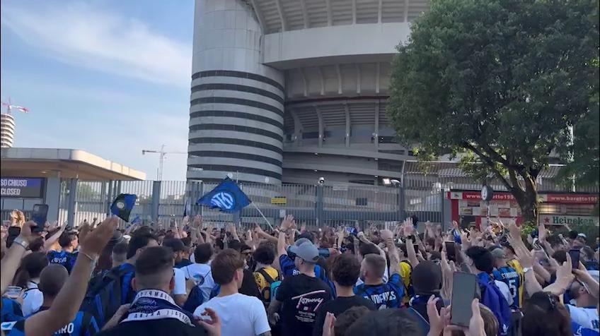 Inter, stop alle trasferte per i tifosi
