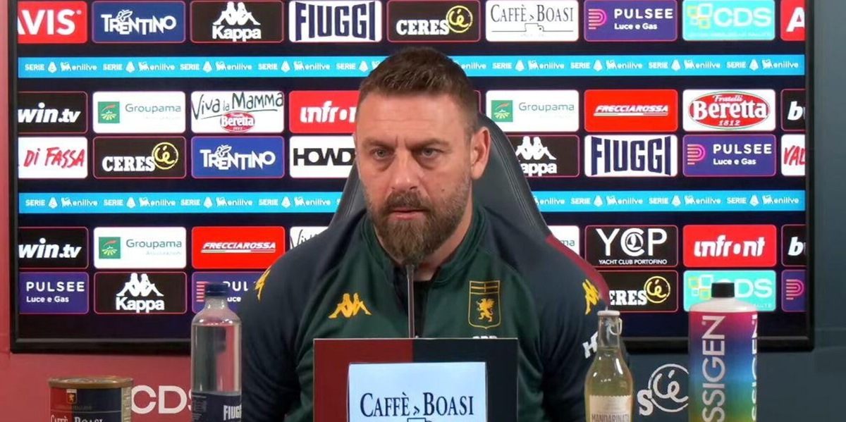 "Conte tosto ma ti tratta da giocatore forte, un allenatore fuoriclasse": De Rossi apre Genoa-Napoli