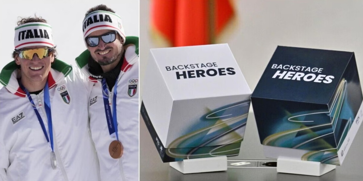 Milano Cortina 2026, Franzoni e Paris inaugurano le Backstage Heroes Medals
