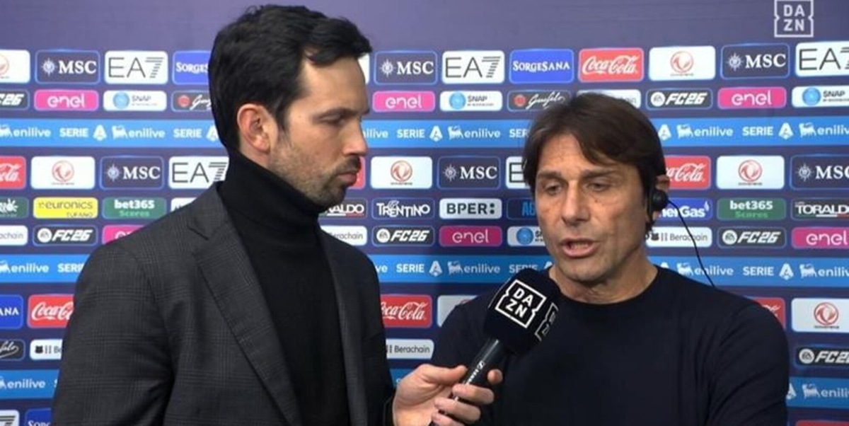 Conte: "Napoli-Roma bella partita, giocata ‘all’inglese’. Nostro futuro dipende da queste 13 partite"