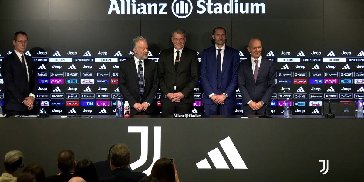 Juve, inibiti Comolli e Chiellini