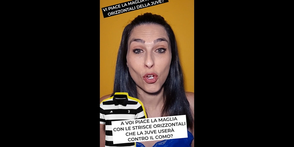 Vi piace la maglia a strisce orizzontali della Juve?