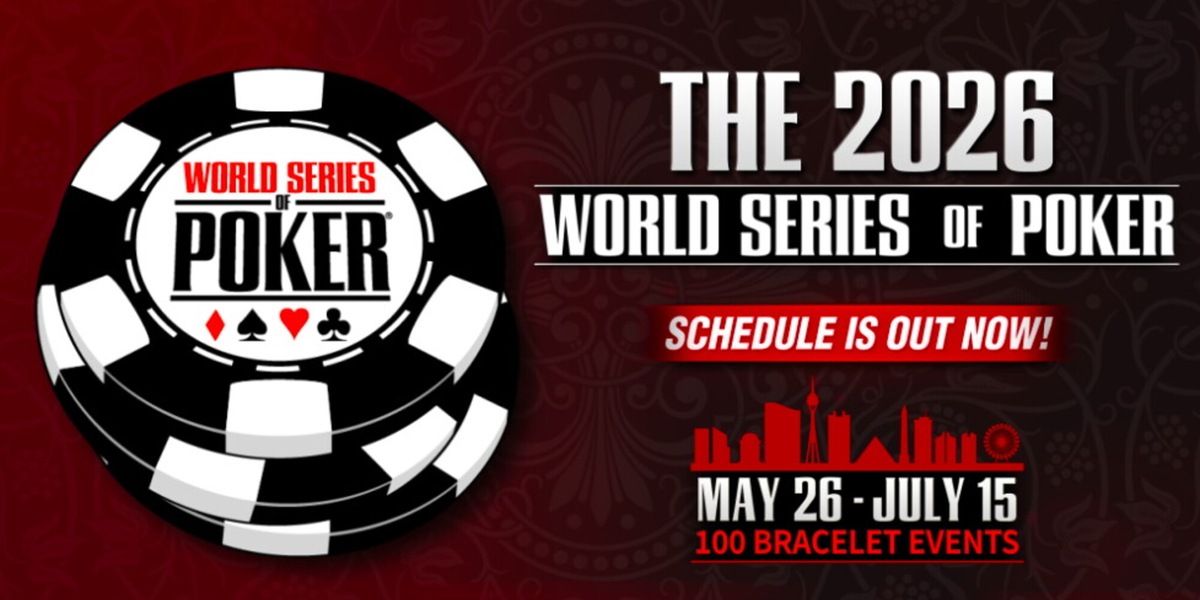 WSOP 2026, cento bracciali in palio: date ufficiali, novità e tornei principali