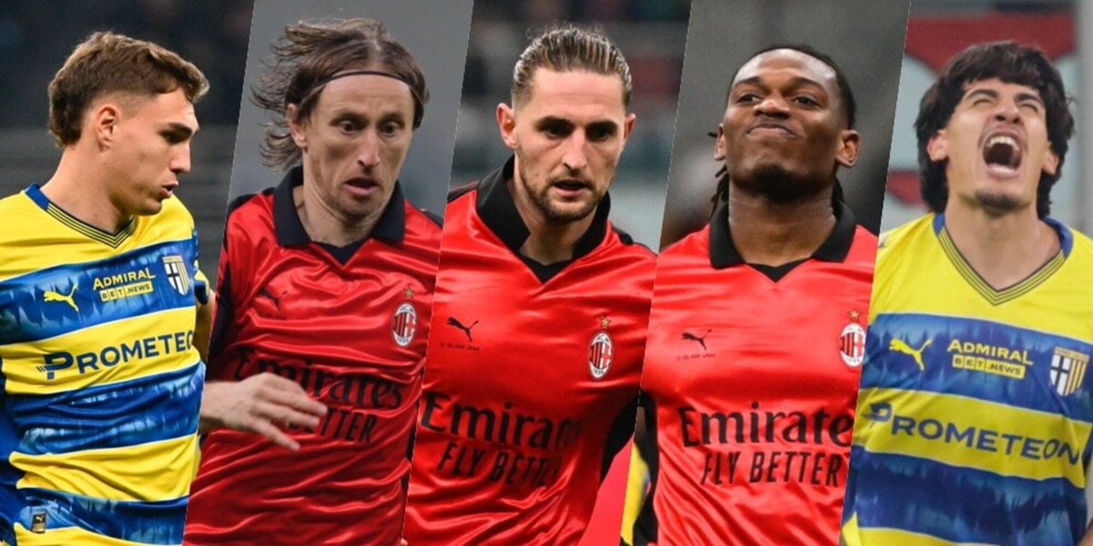 Pagelle Milan-Parma: Rabiot-Modric a motore spento. Valenti un muro, Pellegrino lotta. Leao e Troilo...