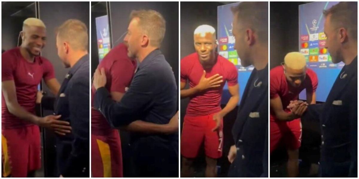 “Voglio fare una foto”: Osimhen incontra Del Piero dopo Juve-Galatasaray e chiede un selfie ad Alex!