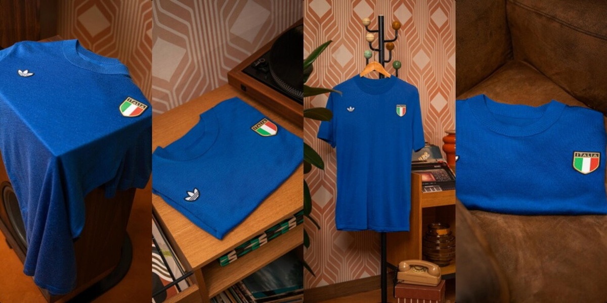 L'Italia torna agli anni '70: svelata la maglia vintage