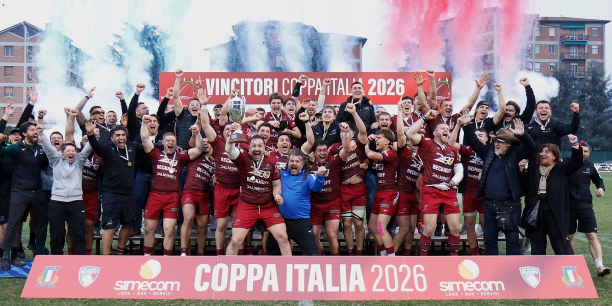 Valorugby Emilia alza la Simecom Coppa Italia 2025/2026