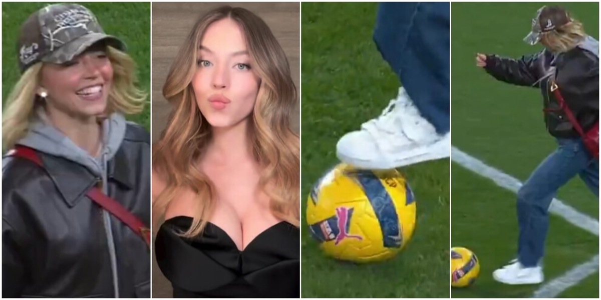Sidney Sweeney da Hollywood al calcio: show in campo a Lisbona e rivela, "Il mio giocatore preferito è..."